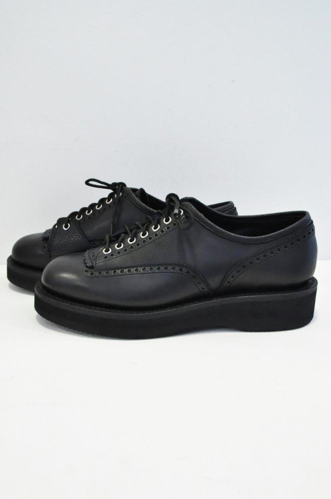 foot the coacher Commando Shoes / Vibram Sole (Black) - arable ...