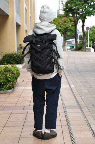 【SOLD OUT】BRAASI INDUSTRY WICKER Back Pack (Black)