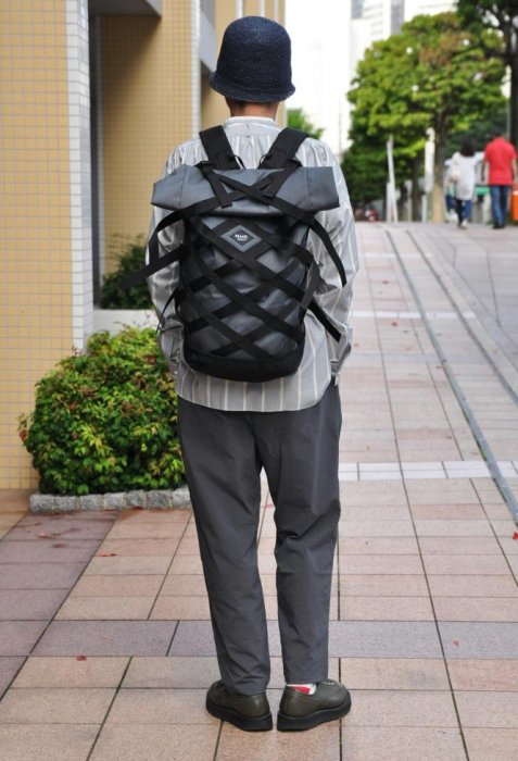 【SOLD OUT】BRAASI INDUSTRY WICKER Back Pack (Grey)