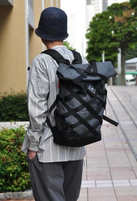 BRAASI INDUSTRY WICKER Back Pack (Grey)