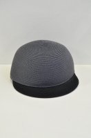 <img class='new_mark_img1' src='https://img.shop-pro.jp/img/new/icons8.gif' style='border:none;display:inline;margin:0px;padding:0px;width:auto;' />SOLD OUT bocodeco  Paper braid Short Brim Cap (CGY/BLK)