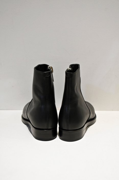 BEAUTIFUL SHOES Long Zip Boots (Black)