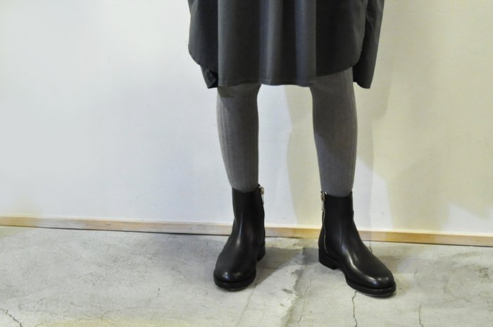 BEAUTIFUL SHOES Long Zip Boots (Black)