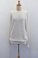 MASTER & CO.   Paper-Yarn Long Sleeve Knit (Natural) SALE