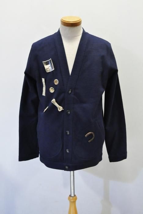 FRANK LEDER Archive Edition Cotton Cardigan with Vintage