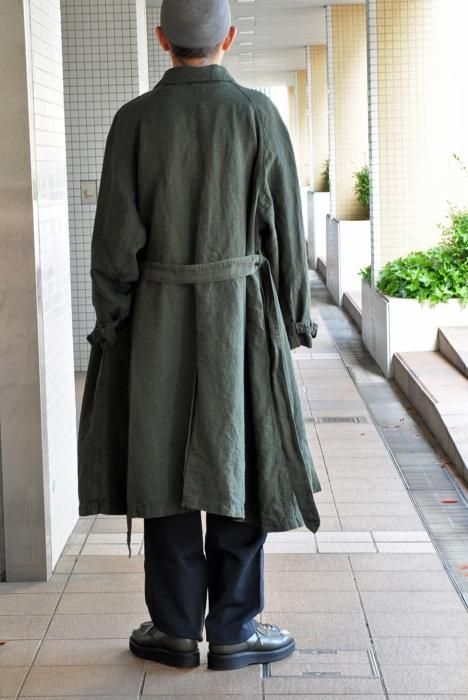 取扱店舗限定アイテム OUTIL MANTEAU UZES オリーブ - 通販 - www