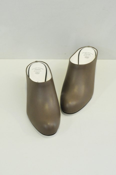 BEAUTIFUL SHOES Mule(Khaki Brown)