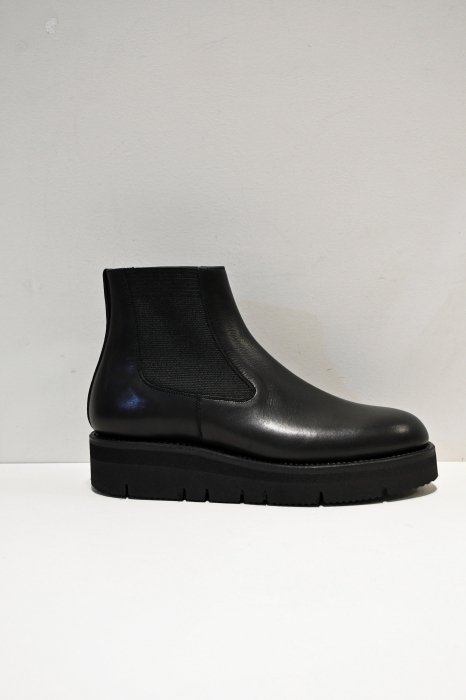 BEAUTIFUL SHOES British Sidegore Boots (Black)2022AW