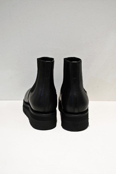 BEAUTIFUL SHOES British Sidegore Boots (Black)2022AW
