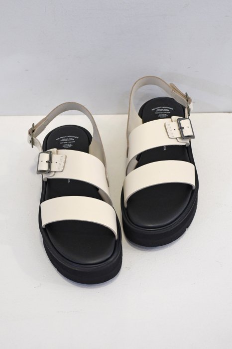 BEAUTIFUL SHOES SS BELT SANDALS(Gloxi Cut Thick Sole/Ivory)