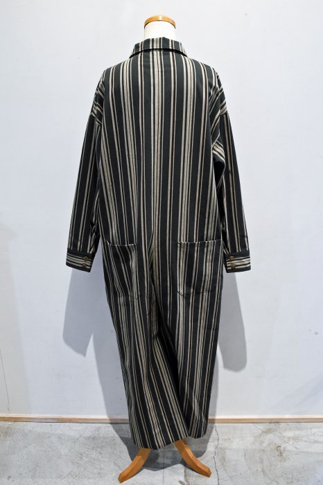 m's Braque Jump Suit (Green Stripe)