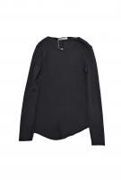 SOLD OUT  KristenseN DU NORDCotton Rib Long Sleeve T-shirt  (Graphite) 