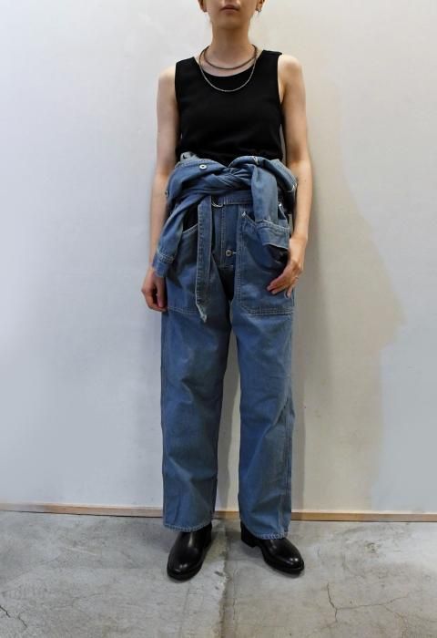 Swell x WESTOVERALLS DENIM ALL-IN-ONE( L.BLUE/A-TYPE)