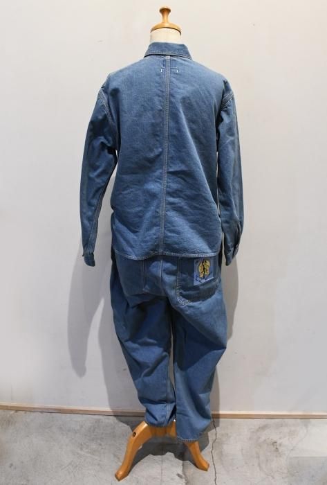 Swell x WESTOVERALLS DENIM ALL-IN-ONE( L.BLUE/A-TYPE)