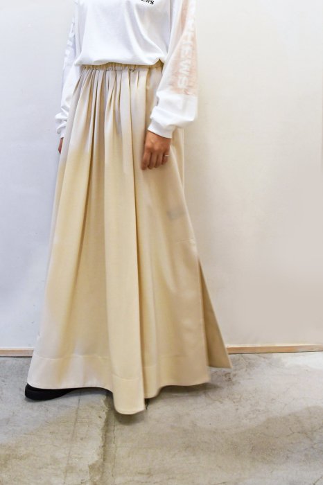 COGTHEBIGSMOKE IDA Long Skirt (Ivory)