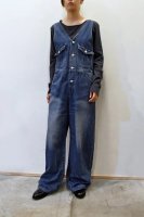 <img class='new_mark_img1' src='https://img.shop-pro.jp/img/new/icons8.gif' style='border:none;display:inline;margin:0px;padding:0px;width:auto;' />Johnbull Denim Bohemian Overalls(Used)