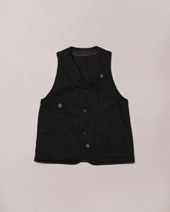 NICENESS Reversible Coin Vest(Black)