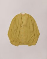 SOLD OUTNICENESSMohair Linen Summer Knit Cardigan (Lime)