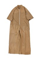 SOLD OUT m's Braque  Half Sleeves Jump Suit (Camel)