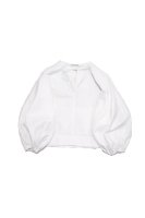 SOLD OUT TENNE HANDCRAFTED MODERN   Volume Sleeve Pullover (White)