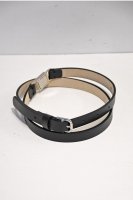 <img class='new_mark_img1' src='https://img.shop-pro.jp/img/new/icons8.gif' style='border:none;display:inline;margin:0px;padding:0px;width:auto;' />TENNE HANDCRAFTED MODERN   Double Buckle Belt (Black)