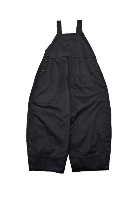 TENNE HANDCRAFTED MODERN Egg Overalls (Black)