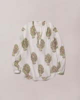 SOLD OUTNICENESSFloral Print Peasant Shirt(White)