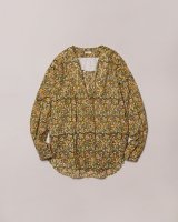 <img class='new_mark_img1' src='https://img.shop-pro.jp/img/new/icons8.gif' style='border:none;display:inline;margin:0px;padding:0px;width:auto;' />NICENESSFloral Print Peasant Shirt(Yellow)