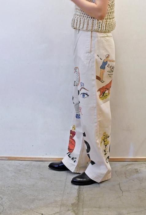 WESTOVERALLS AYD × WOA MEMORIAL TROUSERS(Ecru/Women)