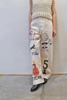 SOLD OUT WESTOVERALLSAYD  WOA MEMORIAL TROUSERS(Ecru)