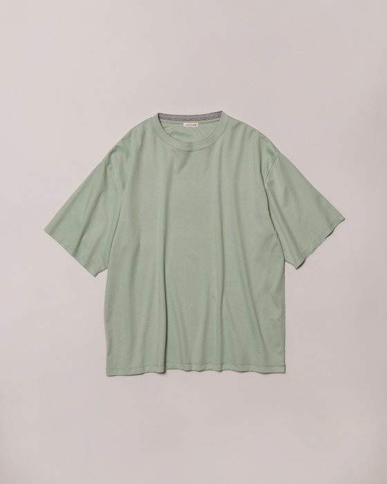 NICENESS Cut Off Short Sleeve Tee (Light Green)