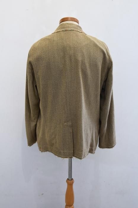 NICENESS Twisted Silk Jacket (Khaki)