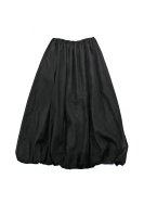 SOLD OUT TENNE HANDCRAFTED MODERN   Organza  Layered Ballon Skirt (Black)