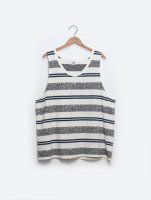 <img class='new_mark_img1' src='https://img.shop-pro.jp/img/new/icons8.gif' style='border:none;display:inline;margin:0px;padding:0px;width:auto;' />The DUFFER N NEPHEWS  Jacquard  Tank Top (Off White)