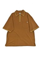 <img class='new_mark_img1' src='https://img.shop-pro.jp/img/new/icons8.gif' style='border:none;display:inline;margin:0px;padding:0px;width:auto;' />The DUFFER N NEPHEWS  Zip Up Polo Shirt(Raw Umber)