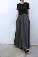 SOLD OUT KristenseN DU NORDCotton Boil Frill Long Skirt (Graphite)