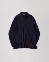 <img class='new_mark_img1' src='https://img.shop-pro.jp/img/new/icons8.gif' style='border:none;display:inline;margin:0px;padding:0px;width:auto;' />NICENESS Merino Wool Polo L/S (Navy)