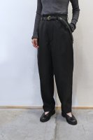 FINAL SALE BISOWN  Tuxedo Cloth Baloon Slacks (Black)