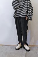 <img class='new_mark_img1' src='https://img.shop-pro.jp/img/new/icons20.gif' style='border:none;display:inline;margin:0px;padding:0px;width:auto;' />COGTHEBIGSMOKE   Zip Slit Trousers (Black)