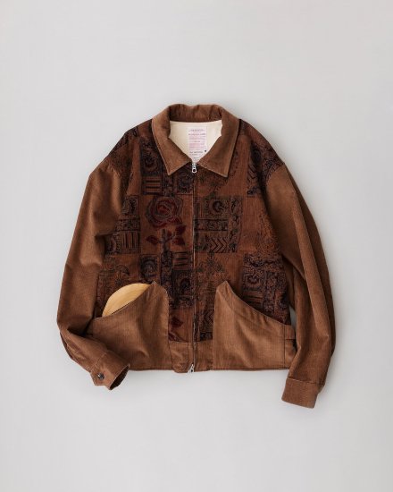 NICENESS Indian Jacket/Block Print(Brown)