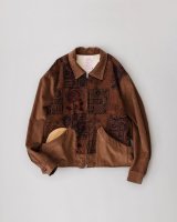 SOLD OUT NICENESS Indian Jacket/Block Print(Brown)