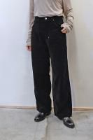 FINAL SALE BISOWN   Velveteen Double Knee Pants (Black)