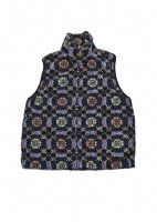 SOLD OUT The DUFFER N NEPHEWS  Reversible Fleece Vest (Navy)