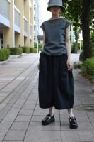 <img class='new_mark_img1' src='https://img.shop-pro.jp/img/new/icons8.gif' style='border:none;display:inline;margin:0px;padding:0px;width:auto;' /> TENNE HANDCRAFTED MODERN  Organza No Sleeve Pullover (Gray) 