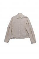 <img class='new_mark_img1' src='https://img.shop-pro.jp/img/new/icons8.gif' style='border:none;display:inline;margin:0px;padding:0px;width:auto;' />AEHRRDraping Action Pleats Sleeve Shirt (French Oak) 