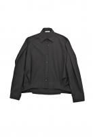 <img class='new_mark_img1' src='https://img.shop-pro.jp/img/new/icons8.gif' style='border:none;display:inline;margin:0px;padding:0px;width:auto;' />AEHRRDraping Action Pleats Sleeve Shirt (Meteorite)