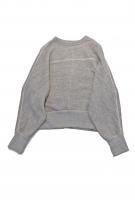 <img class='new_mark_img1' src='https://img.shop-pro.jp/img/new/icons8.gif' style='border:none;display:inline;margin:0px;padding:0px;width:auto;' />AEHRRDraping Yoke Raglan Sleeve Pullover(Top grey)