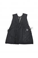 SOLD OUT TENNE HANDCRAFTED MODERN  Organza 2Way Short Dress (Black) 
