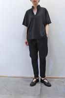 SOLD OUT KristenseN DU NORDUltra Light Sweat Polo Tee (Black)