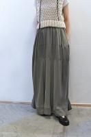 SOLD OUT TENNE HANDCRAFTED MODERN   Barrel Skirt (Khaki Green)